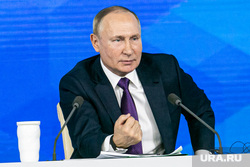 Семнадцатая ежегодная пресс-конференция президента РФ. Москва, портрет, путин владимир