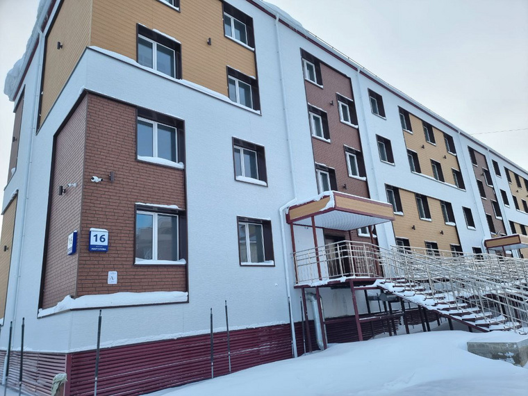 В Тазовском готовится к вводу в эксплуатацию новый жилой дом