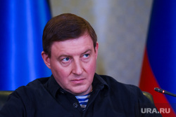 Совместная пресс-конференция Дениса Пушилина и Андрея Турчака. ДНР, Донецк, турчак андрей