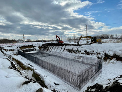 Реконструкция очистных сооружений. Челябинск, очистные сооружения