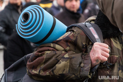 Отправка добровольцев по мобилизации. Магнитогорск