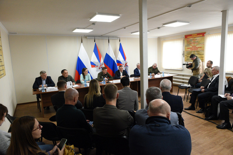 Выездное заседание рабочей группы состоялось в войсковой части Краснодарского края