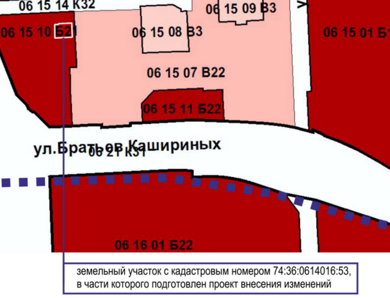 Торговый комплекс планируется построить в Калининском районе Челябинска на улице Работниц, 83 недалеко от уже существующего ТЦ