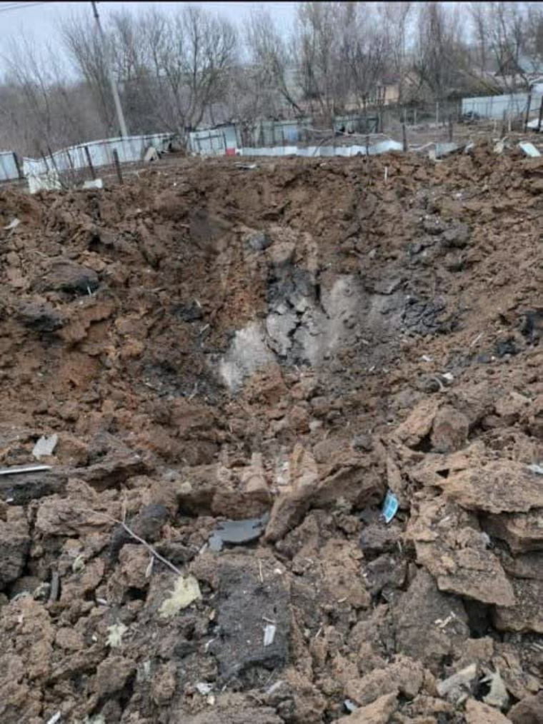 В Киреевске в результате взрыва образовалась воронка