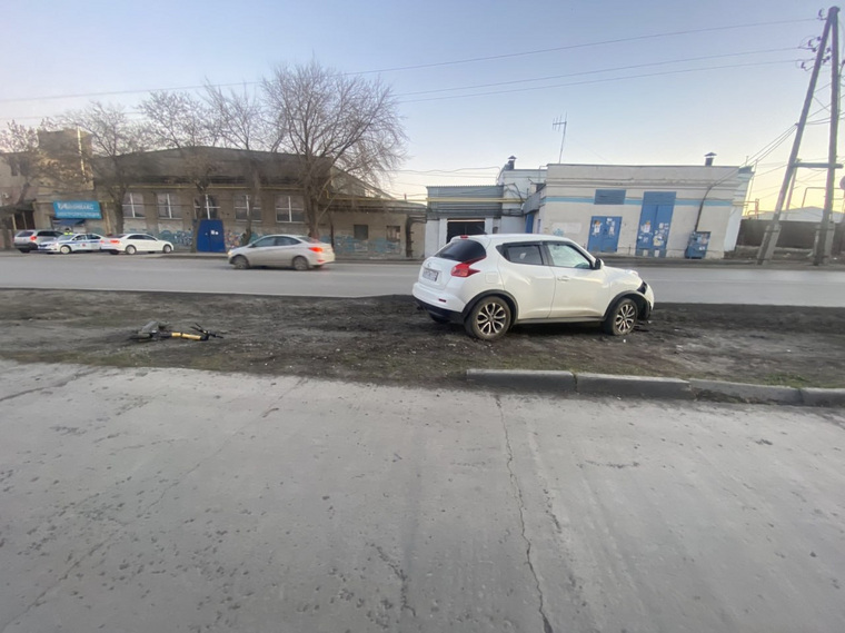 ДТП произошло в 17:05 на улице Кулибина в Челябинске