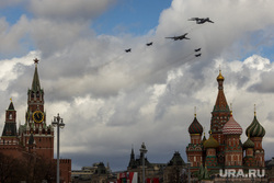 Репетиция воздушной части парада. Москва, военные, самолет, московский кремль, воздушный парад, пилотажная группа, воздушное звено