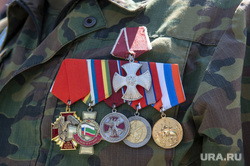 Возложение День памяти участников боевых действий. Пермь, орден мужества, возложение цветов, ордена и медали, участники боевых действий, боевые награды