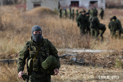 Тренировочные стрельбы мобилизованных с Центрального военного округа на полигоне Еланский. Свердловская область, армия, военные, полигон, мобилизация, мобилизованные