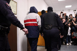 Дарья Трепова на судебном заседании по избранию ей меры пресечения в Басманном суде. Москва