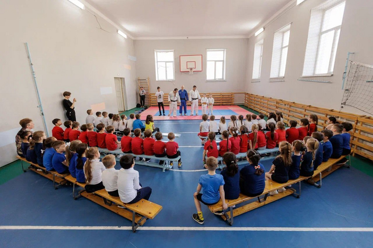 Центр дзюдо Дениса Ярцева пропагандирует здоровый образ жизни с 1 класса