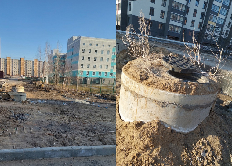 А также на открытие канализационные люки