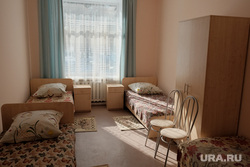 Визит врио губернатора Шумкова в Притобольный  район. Курган, интернат, спальная комната