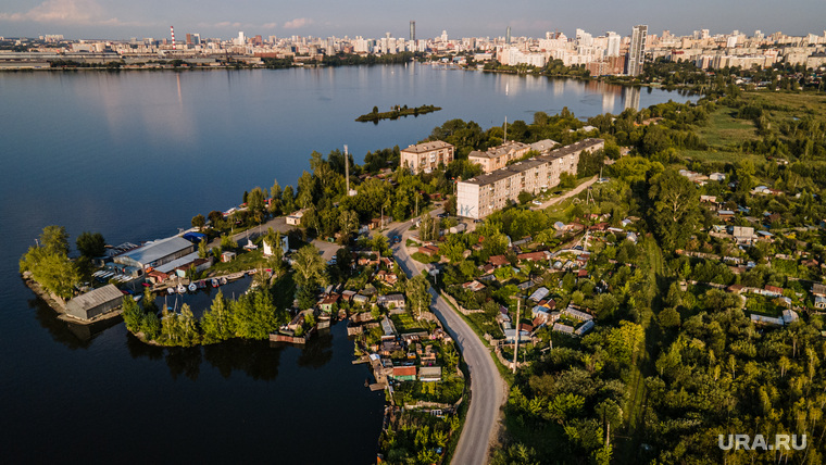 Полуостров Малый Конный на ВИЗе правобережном. Екатеринбург
