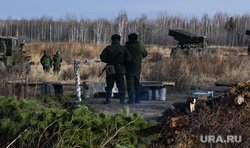 Тренировочные стрельбы мобилизованных с Центрального военного округа на полигоне Еланский. Свердловская область, полигон, полигон еланский, подготовка военных
