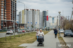 Виды Сургута, улица университетская, новостройки