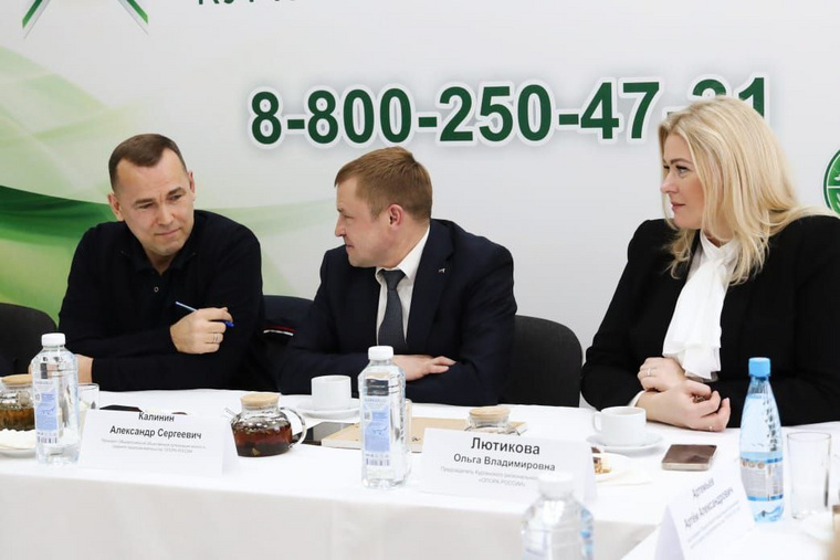 В Курганскую область приехал руководитель общественной организации «Опоры России»