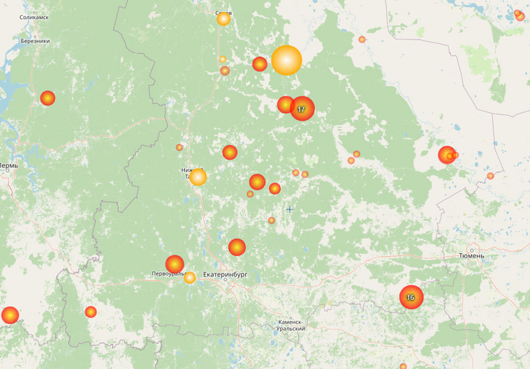 Пожары в Свердловской области: главное к утру 26 апреля