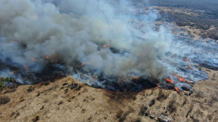 В Сосьве сгорели больше 90 домов