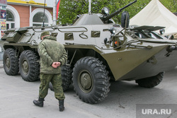День пограничника. Курган, бтр, военная техника