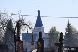Смолино. Последствия пожара. Курган, храм, рпц, смолино