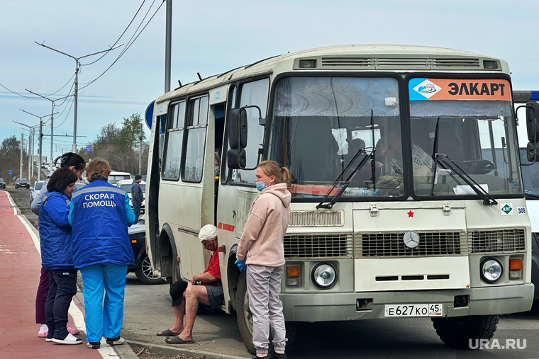 Увал. Последствия пожара. Курган