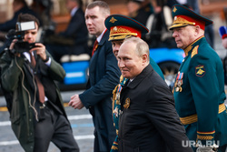 Парад Победы 9 мая на Красной площади в Москве 2022. Москва, шойгу сергей, путин владимир