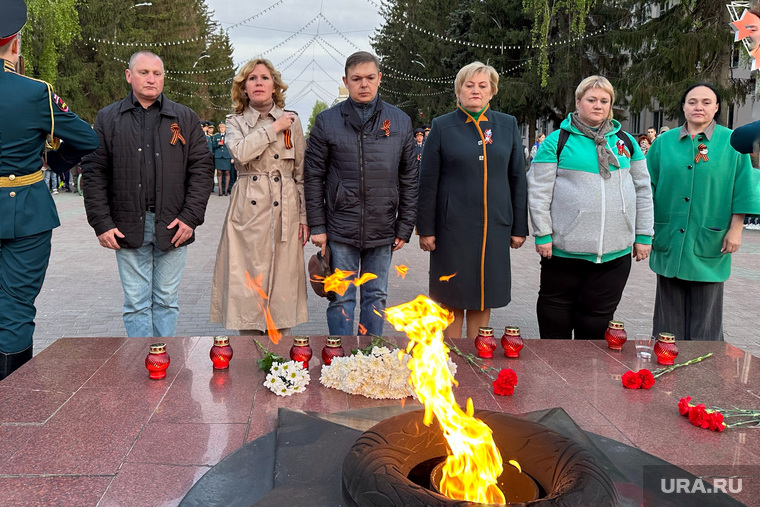 Акция свеча памяти. Курган