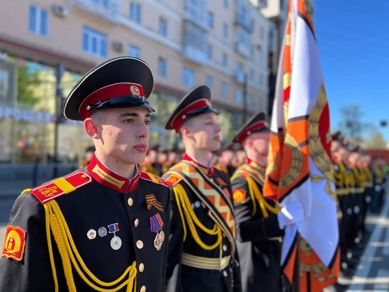 В параде примут участие воспитанники Пермского Суворовского военного училища