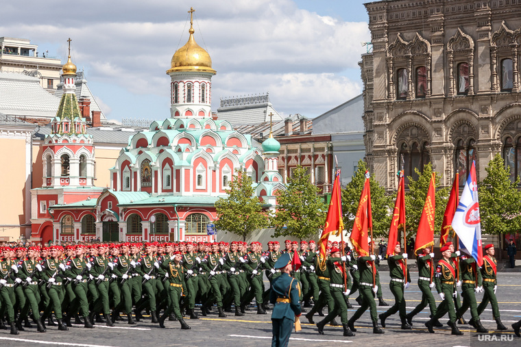 Парад Победы на Красной Площади в Москве