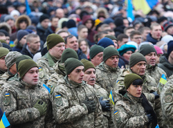 Official website of the President of Ukraine, Ukrainian soldiers