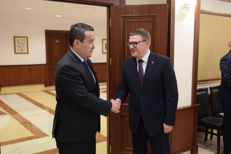 Алексей Текслер провел ряд встреч в правительстве Казахстана и руководящих органах Костанайской области