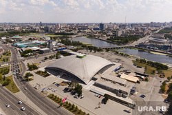 Виды Челябинска, торговый центр, город челябинск, вид сверху
