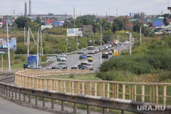 Чеховский мост. Курган, машины, мост, чеховский мост