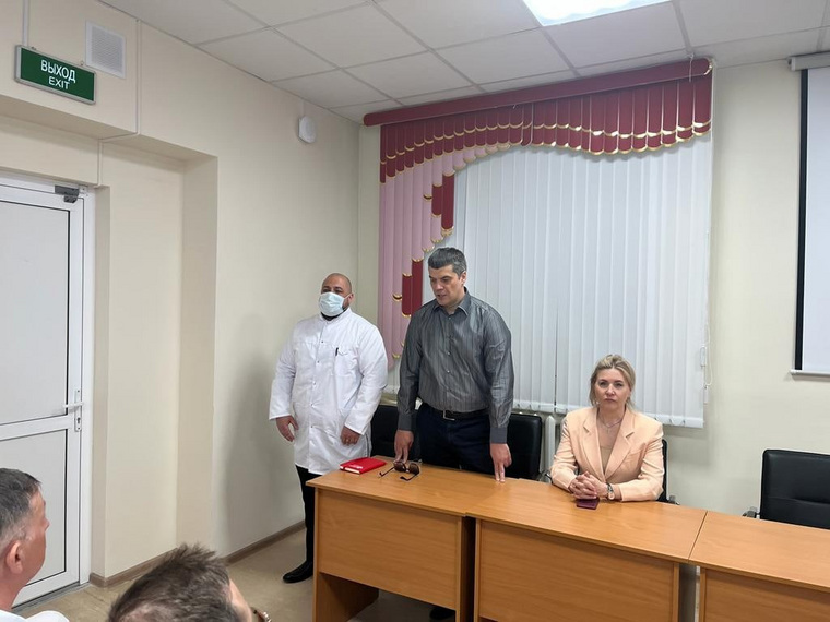 Коллективу Курганской областной больницы №2 представили нового руководителя