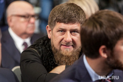 Joint meeting of the supreme and general council of United Russia, VDNKh.  Moscow, Kadyrov Ramzan, portrait