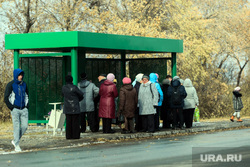 Обзор гостевого маршрута к приезду Путина. Челябинск, остановка общественного транспорта, остановочный комплекс, кинотеатр сокол