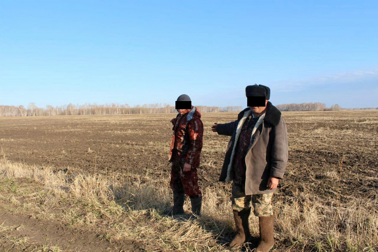 В Макушинском округе задержали двух жителей Казахстана, которые незаконно пересекли госграницу на лошадях
