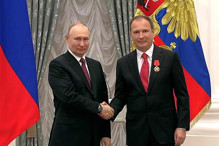 Директор Музея Победы получил государственную награду от президента РФ Владимира Путина