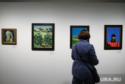 Выставка "Мир как беспредметность. Рождение нового искусства" с работами Казимира Малевича в арт-галерее Ельцин-центра. Екатеринбург, выставка, живопись