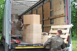 Cargo was brought from Yekaterinburg for the participants of the NWO