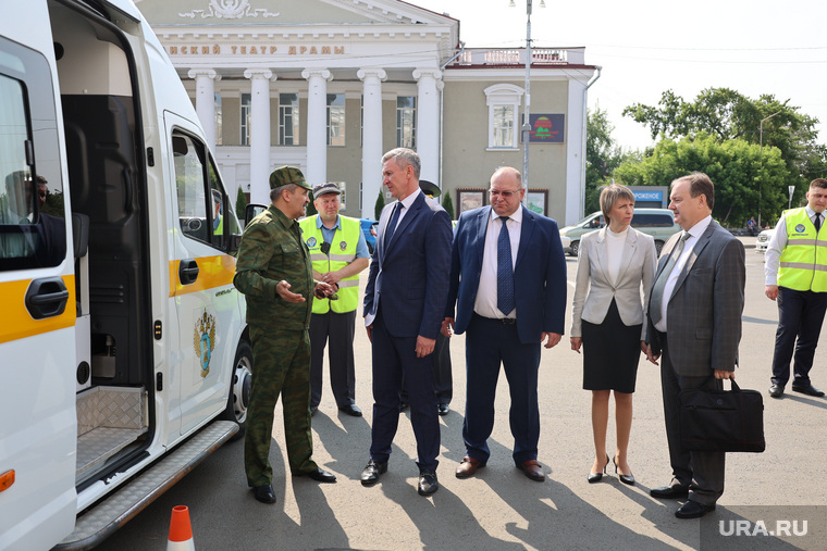 The organizational meeting of representatives of Rostransnadzor was held on the Central Square of Kurgan