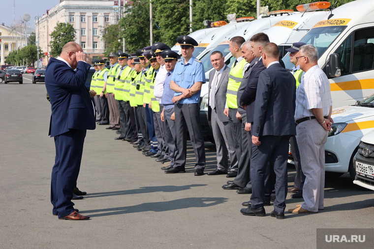 Security officials from Rostransnadzor in the Urals district arrived in Kurgan