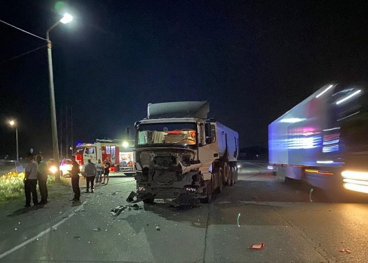Авария произошла на объездной дороге под Челябинском