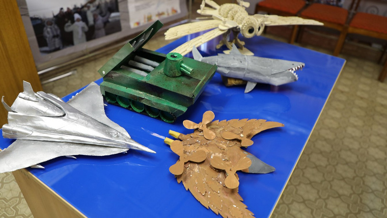 Курганские школьники создали модели беспилотников