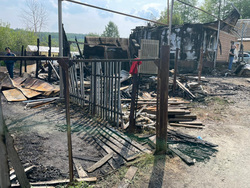 В селе Тарасково в огне сгорели четыре человека