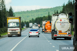 Highway M5.  Chelyabinsk, flammable, fuel truck, m5, vehicles, highway m5, road