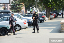 Центр города оцеплен полицией. Челябинск, оцепление, улица коммуны