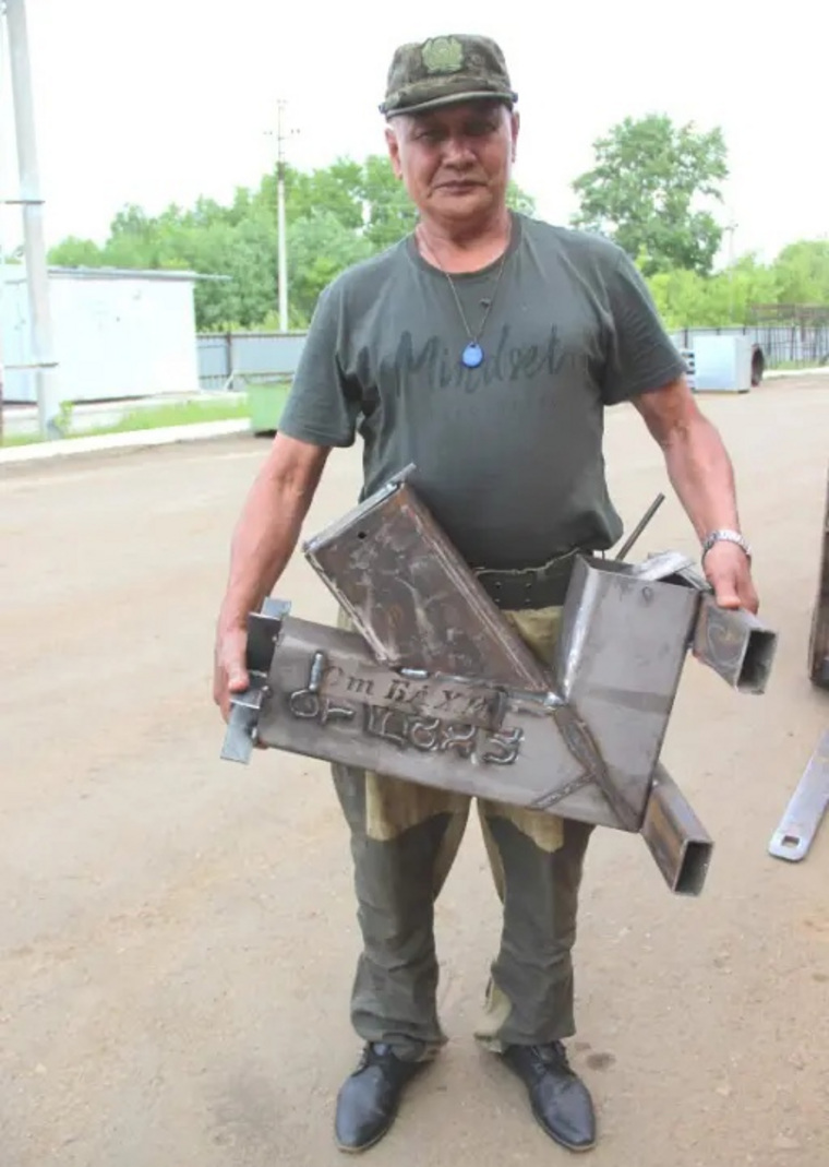 Боец с позывным «Баха» сделал походную печку для сослуживцев из ЛНР