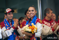 Встреча олимпийской сборной России в Шереметьево. Москва, рио-2016, rio-2016, олимпийская сборная россии, мамун маргарита, бенгальская тигрица