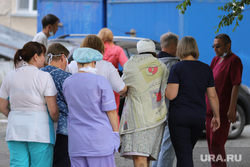 Эвакуация БСМП. Курган, пациенты, медперсонал